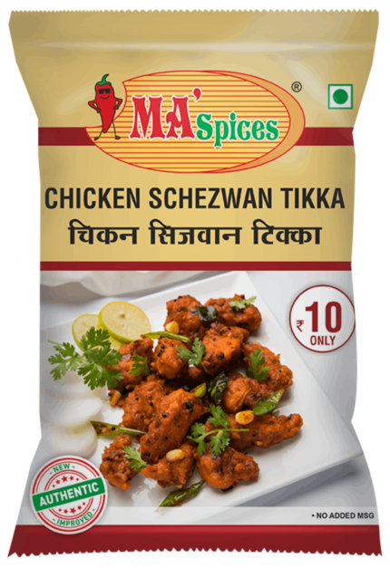 Chicken Schezwan Tikka Masala available at maspices