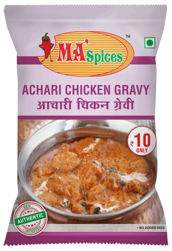 Achari Chicken Gravy By Ma Spices