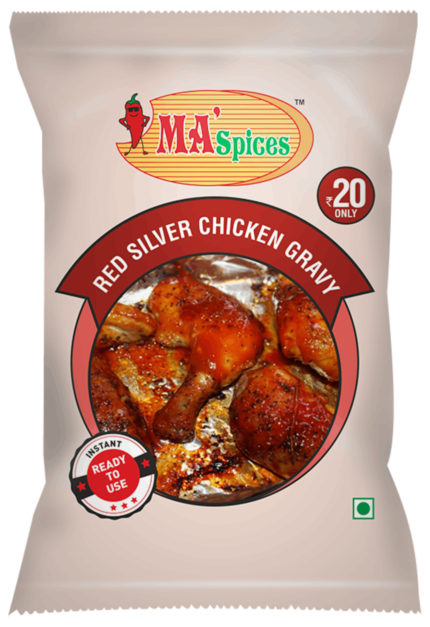 Red silver chicken gravy by maspices