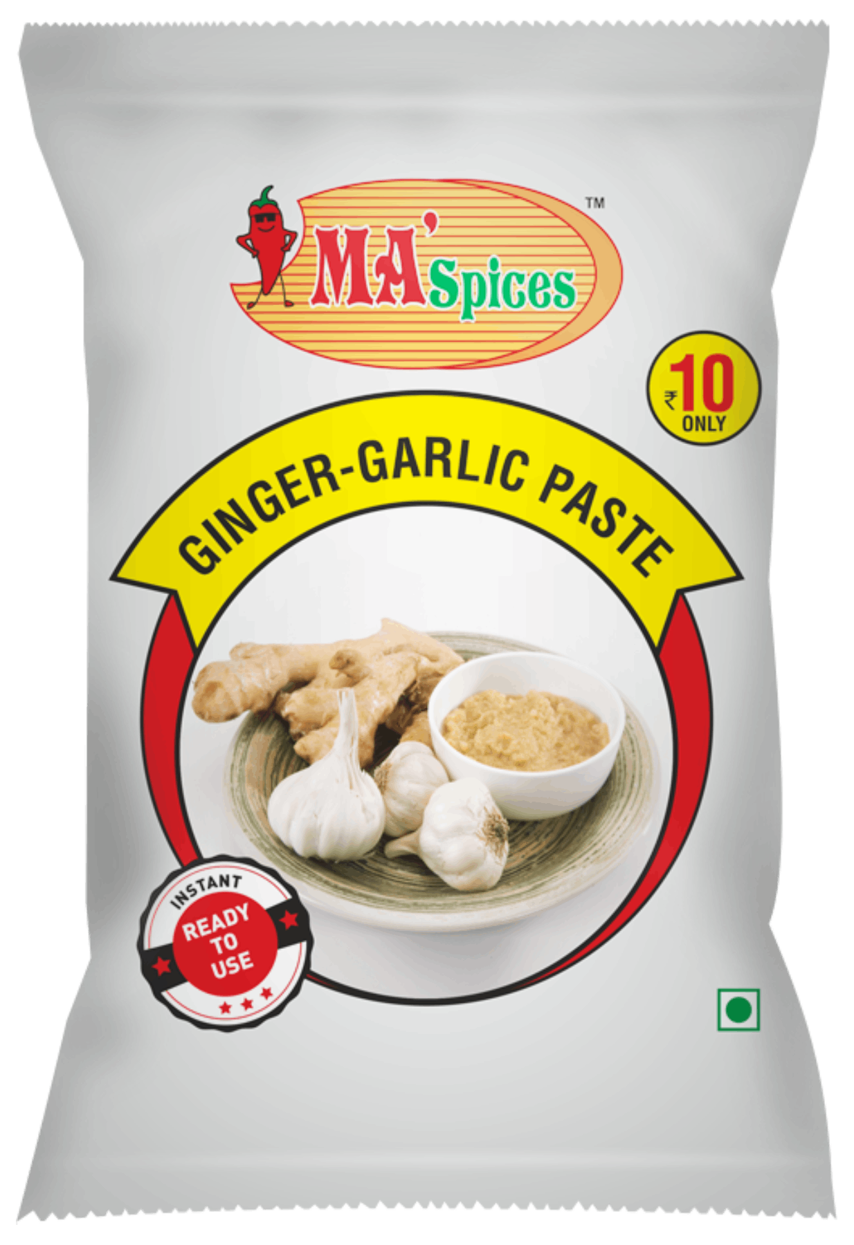 Authentic Ginger Garlic Paste Ma Spices