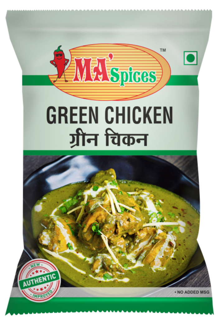 Green Chicken Masala by Ma Spices
